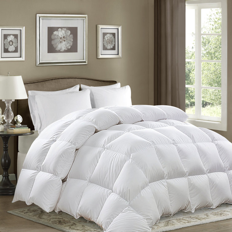 Ebern Designs 13.5 Tog Goose Feather and Down Comforter Wayfair.co.uk
